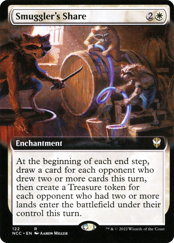 Smuggler's Share (Extended Art) (NCC-122) - New Capenna Commander: (Extended Art)