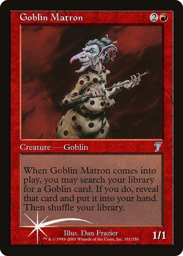 Goblin Matron (7ED-191★) - 7th Edition Foil