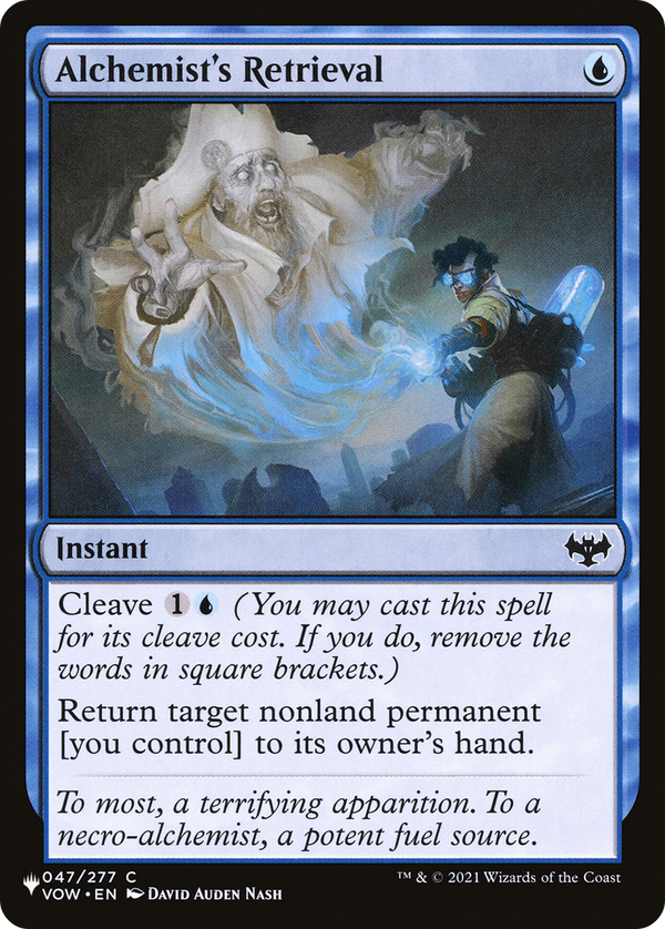 Alchemist's Retrieval (LIST-VOW-47) - The List