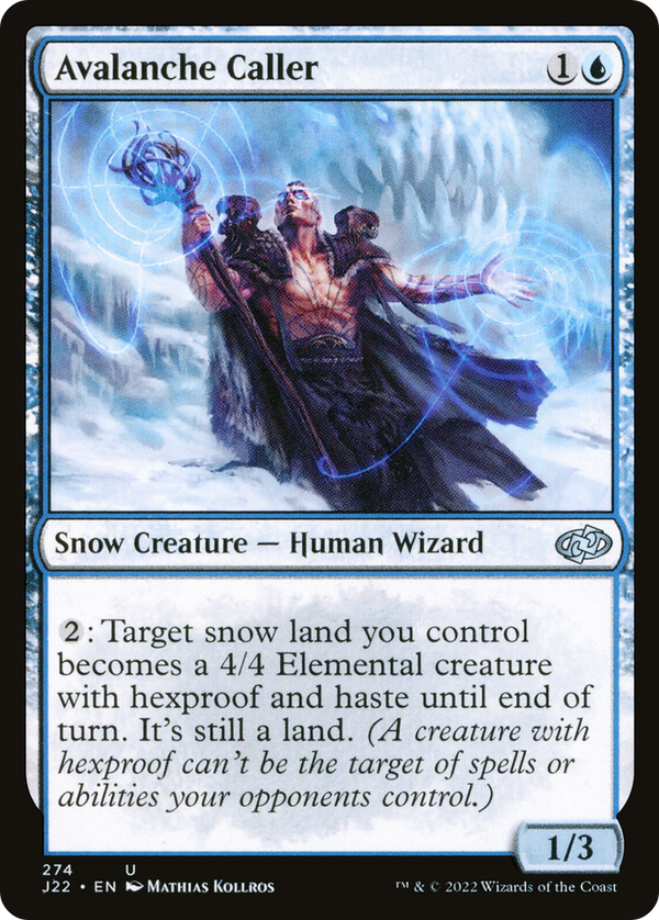 Avalanche Caller (J22-274) - Jumpstart 2022: (snow)