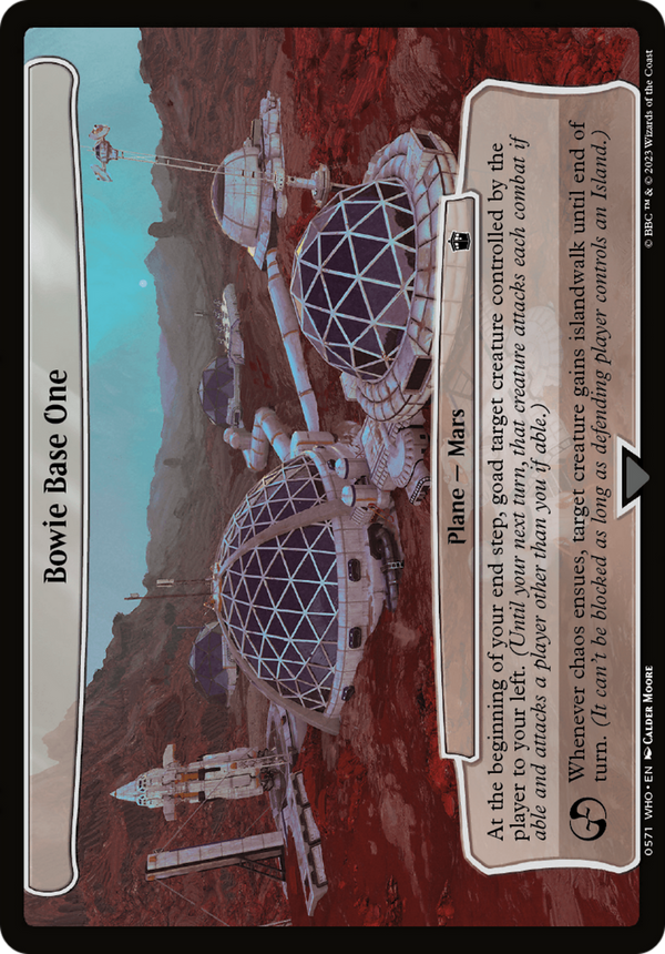 Bowie Base One (WHO-571) - Doctor Who
