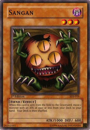 Sangan (SDJ-019) - Starter Deck: Joey 1st Edition