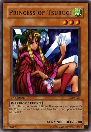 Princess of Tsurugi (SDJ-020) - Starter Deck: Joey 1st Edition