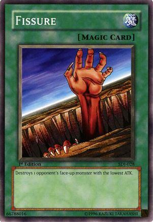 Fissure (SDJ-028) - Starter Deck: Joey 1st Edition