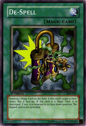 De-Spell (SDJ-029) - Starter Deck: Joey 1st Edition