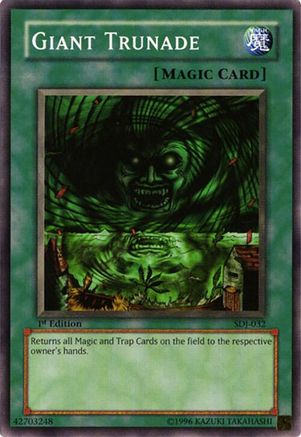 Giant Trunade (SDJ-032) - Starter Deck: Joey 1st Edition