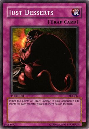 Just Desserts (SDJ-042) - Starter Deck: Joey 1st Edition