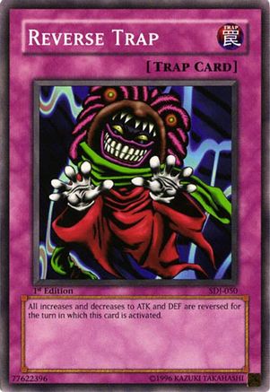 Reverse Trap (SDJ-050) - Starter Deck: Joey 1st Edition