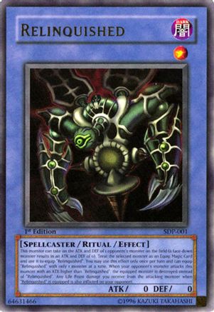 Relinquished (SDP-001) - Starter Deck: Pegasus 1st Edition