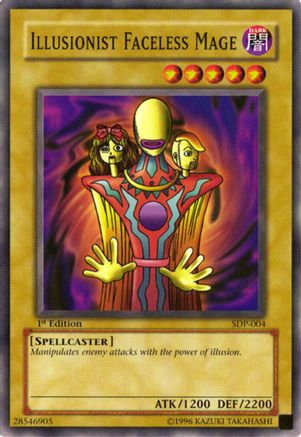 Illusionist Faceless Mage (SDP-004) - Starter Deck: Pegasus Unlimited