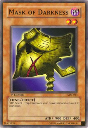 Mask of Darkness (SDP-013) - Starter Deck: Pegasus Unlimited