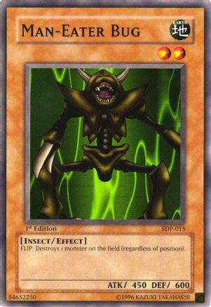 Man-Eater Bug (SDP-015) - Starter Deck: Pegasus 1st Edition