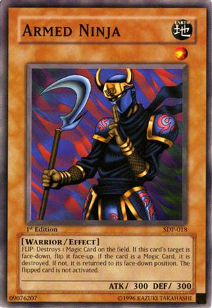Armed Ninja (SDP-018) - Starter Deck: Pegasus Unlimited