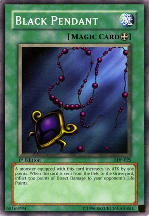 Black Pendant (SDP-025) - Starter Deck: Pegasus Unlimited