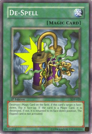 De-Spell (SDP-029) - Starter Deck: Pegasus Unlimited