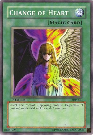 Change of Heart (SDP-030) - Starter Deck: Pegasus 1st Edition