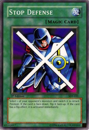 Stop Defense (SDP-031) - Starter Deck: Pegasus Unlimited