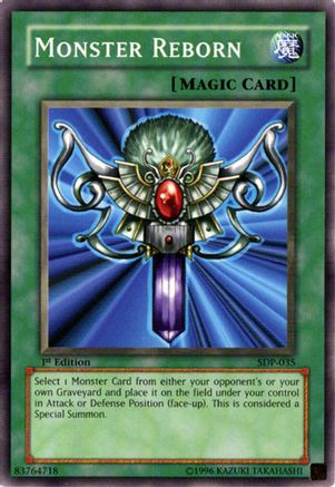 Monster Reborn (SDP-035) - Starter Deck: Pegasus Unlimited