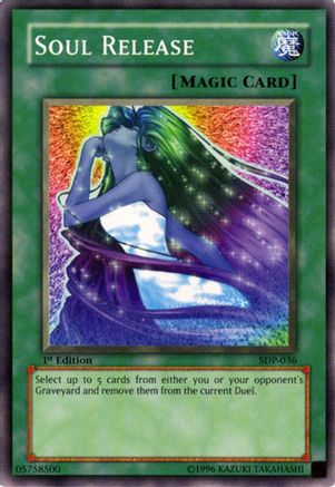Soul Release (SDP-036) - Starter Deck: Pegasus 1st Edition