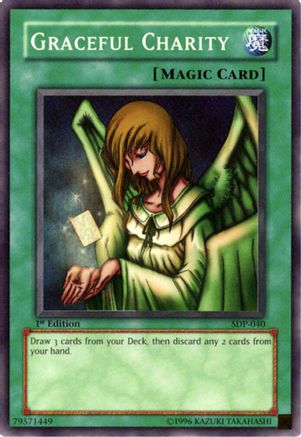 Graceful Charity (SDP-040) - Starter Deck: Pegasus 1st Edition
