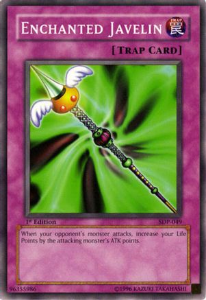 Enchanted Javelin (SDP-049) - Starter Deck: Pegasus 1st Edition
