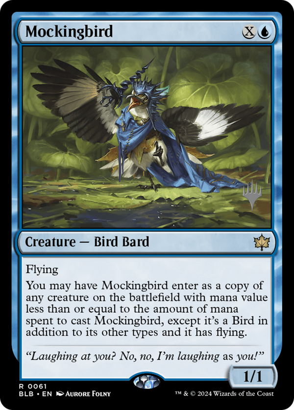Mockingbird (PPBLB-061) - Bloomburrow Promos