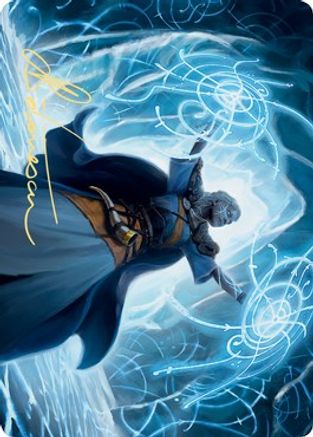 Frost Augur Art Card (Gold-Stamped Signature) (ASKHM-014) - Art Series: Kaldheim