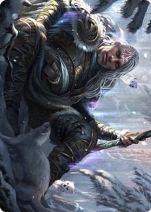 Jorn, God of Winter Art Card (ASKHM-047) - Art Series: Kaldheim