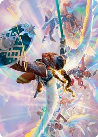 Starnheim Unleashed Art Card (Gold-Stamped Signature) (ASKHM-008) - Art Series: Kaldheim