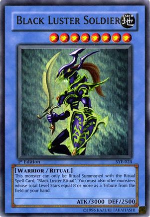 Black Luster Soldier (SYE-024) - Starter Deck: Yugi Evolution Unlimited