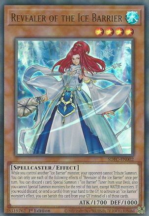 Revealer of the Ice Barrier (SDFC-EN002) - Structure Deck: Freezing Chains 1st Edition