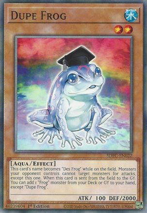 Dupe Frog (SDFC-EN022) - Structure Deck: Freezing Chains 1st Edition