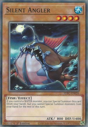 Silent Angler (SDFC-EN026) - Structure Deck: Freezing Chains 1st Edition