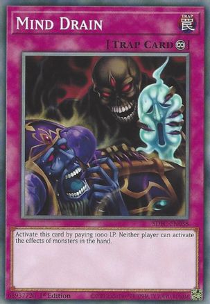 Mind Drain (SDFC-EN038) - Structure Deck: Freezing Chains 1st Edition