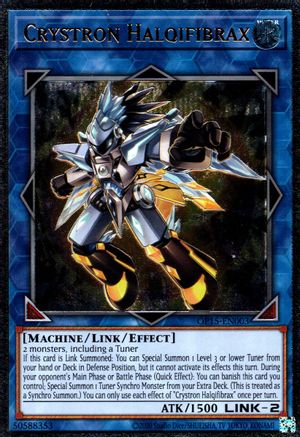 Crystron Halqifibrax (UTR) (OP15-EN003) - OTS Tournament Pack 15 Unlimited