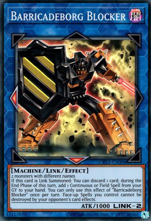 Barricadeborg Blocker (OP15-EN006) - OTS Tournament Pack 15 Unlimited
