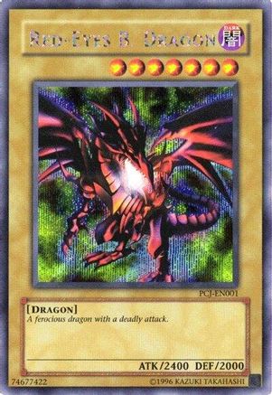 Red-Eyes B. Dragon (PCJ-EN001) - Power of Chaos: Joey the Passion Limited