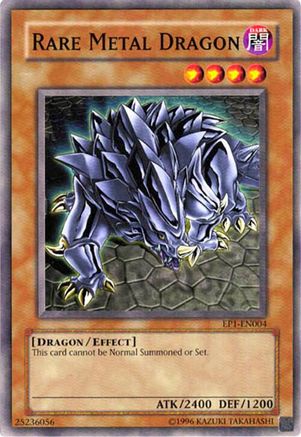 Rare Metal Dragon (EP1-EN004) - Yu-Gi-Oh! Movie Exclusive Pack Limited