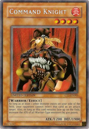 Command Knight (CT1-EN003) - 2004 Collectors Tin Limited