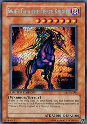 Swift Gaia the Fierce Knight (CT1-EN004) - 2004 Collectors Tin Limited