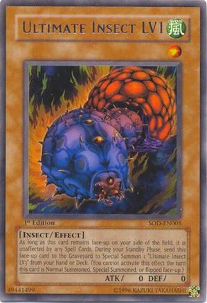 Ultimate Insect LV1 (SOD-EN005) - Soul of the Duelist 1st Edition