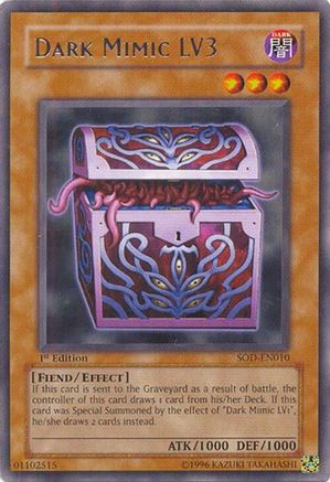Dark Mimic LV3 (SOD-EN010) - Soul of the Duelist Unlimited