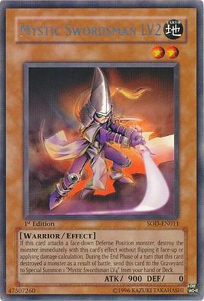 Mystic Swordsman LV2 (SOD-EN011) - Soul of the Duelist Unlimited