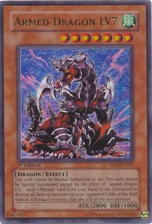 Armed Dragon LV7 (SOD-EN015) - Soul of the Duelist 1st Edition