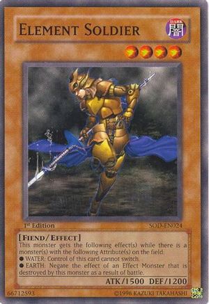 Element Soldier (SOD-EN024) - Soul of the Duelist Unlimited