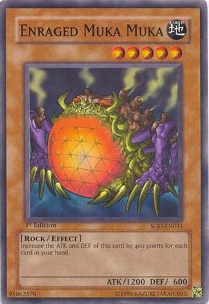 Enraged Muka Muka (SOD-EN031) - Soul of the Duelist Unlimited