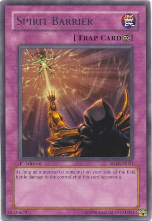 Spirit Barrier (SOD-EN051) - Soul of the Duelist Unlimited