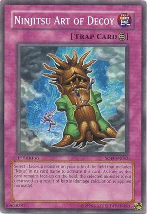 Ninjitsu Art of Decoy (SOD-EN052) - Soul of the Duelist Unlimited