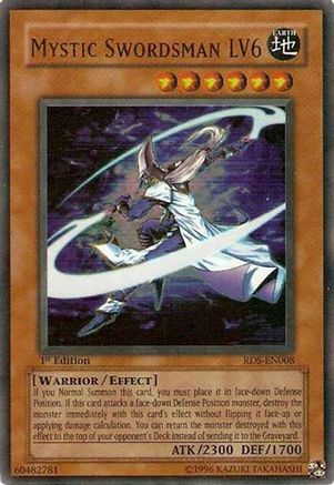 Mystic Swordsman LV6 (RDS-EN008) - Rise of Destiny 1st Edition