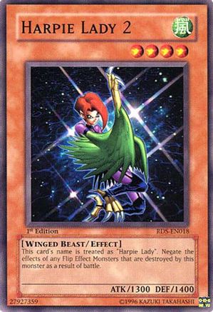 Harpie Lady 2 (RDS-EN018) - Rise of Destiny 1st Edition